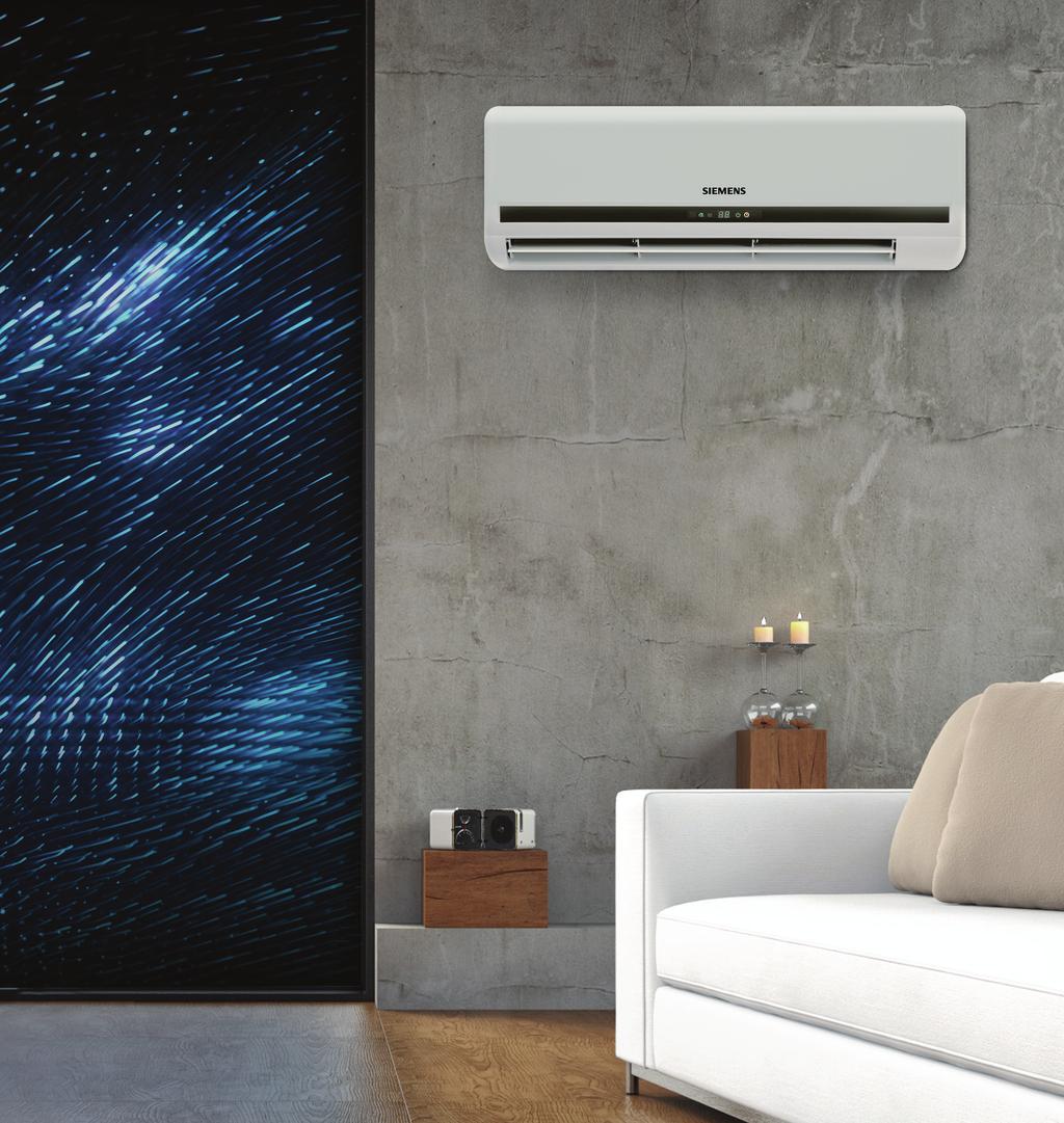 Siemens klimalarla temiz hava her zaman evinizde.