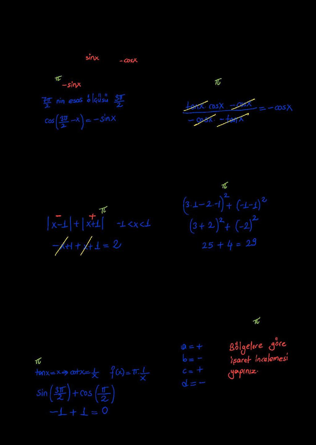 TGOOMT 0 GM FOMÜ TST 7. şağıdakileden hangisi cosc m ifadesine eşitti? ) sin ) cos d + n ) cos(p + ) ) sin(p + ) ) cos.