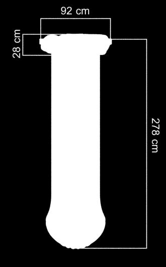 Kaydırağın yan koruyucu köşelerinin içten yükseklik ölçüsü 17 cm kayma yüzeyi genişliği 40 cm eğimi ise 25-30