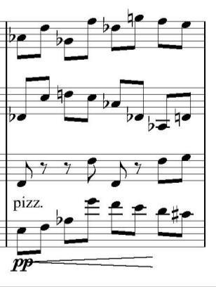 42 Usta Şekil 17. Yaylı Kuartet No. 2, Op.