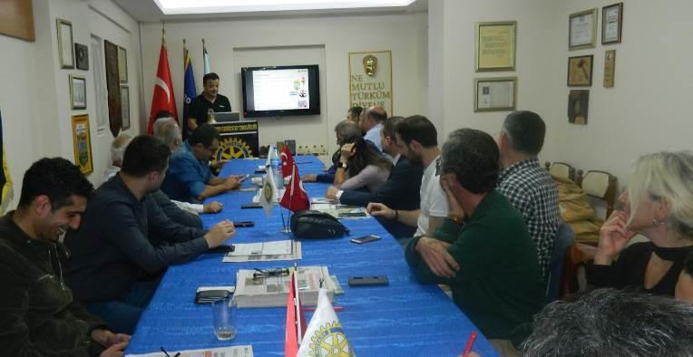 Can Alptekin e işyeri ziyaretinde bulunulduğunu, - GDB Murat Tanrıverdi nin Antalya Manavgat tan yazlık ev aldığını, - Safranbolu Rotary Kulübünün 20-21 Ekim 2018 tarihinde II.