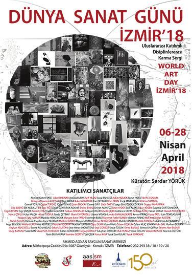 6 28 Nisan 2018 Ege Bölgesi Görsel ve Plastik Sanatlar Derneği ''Dünya Sanat Günü İzmir'18'' Uluslararası Katılımlı Disiplinler Arası Karma Sergi