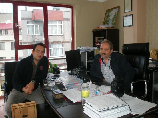 Mayıs 2016 Pazartesi günü yönetim kurulu üyemiz Burak EKĠCĠ ve Ģubemiz Mesleki Denetim Mühendisi Ali Haydar