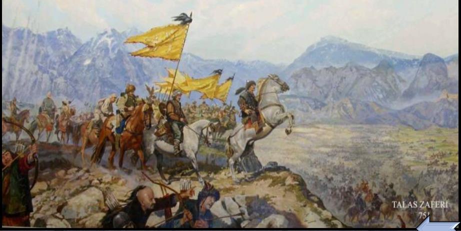 Karluklar, 766 da Türgiş egemenliğine son vererek, Talas Irmağı dolaylarında bir devlet kurdular.
