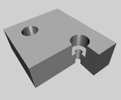 ÖRNEK 32: Şekil 10.94: G85 için örnek parça Şekil 10.95: Bitmiş parça İşleme yönü Ham malzeme ölçüleri 100x100x20 mm N15 O8 N20 G90 G54; N25 T01 M6 N35 G94 F750 S2000; N40 G43 G0 Z10.