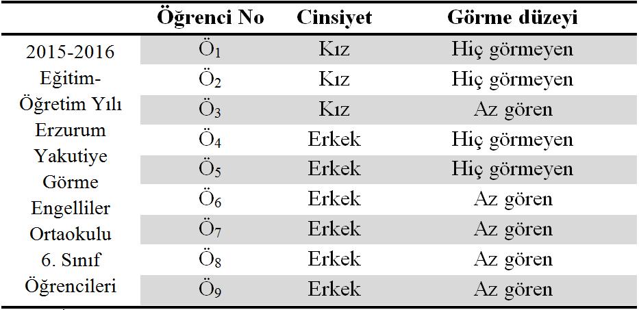 ÇALIŞMA GRUBU VERİ TOPLAMA ARACI *Sınıf içi gözlemler, *Yarı yapılandırılmış görüşmeler, *Odak grup görüşmeleri,