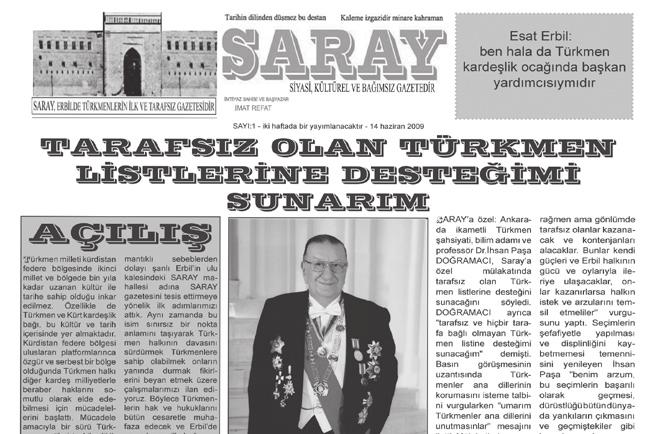 milletvekilinin, Ulusal Stratejik Konsey Başkanlığı nın Türkmenlere verilmesi konusunda öneride bulunduklarını Türkmen vekil Özmen gazetemize verdiği özel demeçte, El-Irakiye listesinde Ulusal