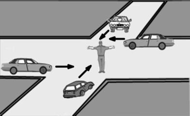 Aşağıdakilerin hangisinde durulur ve yol kontrol edildikten sonra geçilir?