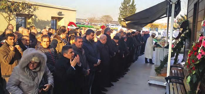 merhum Özdemir Atman, Merhumun aramızdan ayrılışının cenazesi, 10 Aralık 16 ncı yılında Kanlıca daki 2016 Cumartesi kabri başında ailesi, günü Ataköy 5.