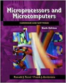 1. Microprocessors & Microcomputers (R.J.Tocci F.J.Ambrosio) Ders Kitabı 1.