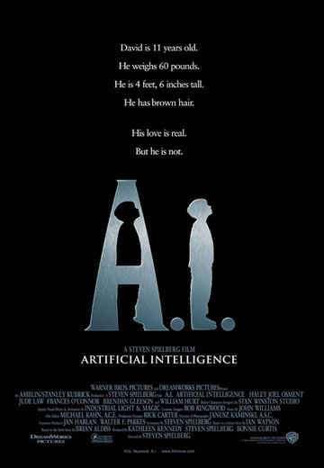 9/10(17 Aralık Sevmek için programlanan ilk robot olan David, küçük ve hasta bir çocuk tarafından evlatlık alınır.