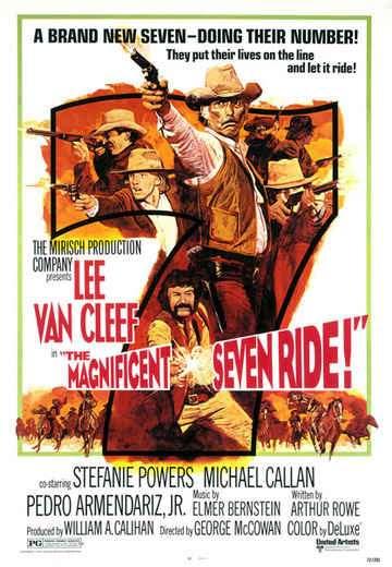 John Sturges Yul Brynner, Steve McQueen 02:08:01 13+ The Magnificent Seven Ride! IMDb: 5.