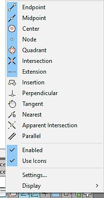 AutoCAD Kullanımı Object Snap Ayarları Object Snap