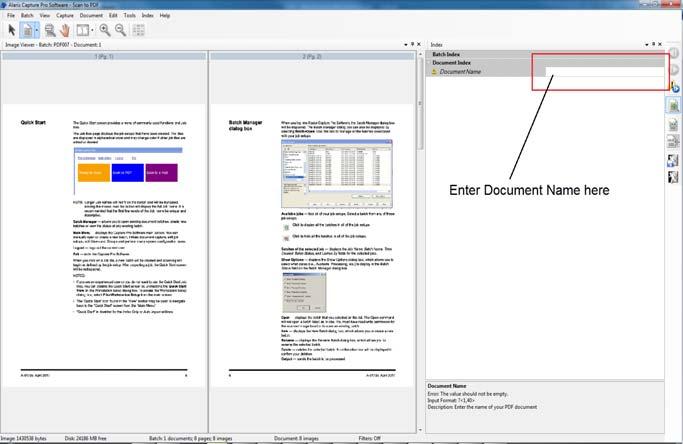 Bir toplu iş çıktısı alındığında, her resim aranabilir bir PDF olarak çıkarılır. 1. Ana ekrandan, Toplu İş>Yeni öğesini seçin. Yeni Toplu İş ekranı görüntülenir. 2.