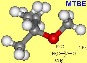 2. KURAMSAL TEMELLER ve KAYNAK ARAŞTIRMASI 2.1 MTBE Nedir? Metil tersiyer butil eter kimyasal formülü (CH 3 ) 3 COCH 3 olan sentetik bir kimyasaldır. Molekül yapısı Şekil 2.1 de verilmiştir.