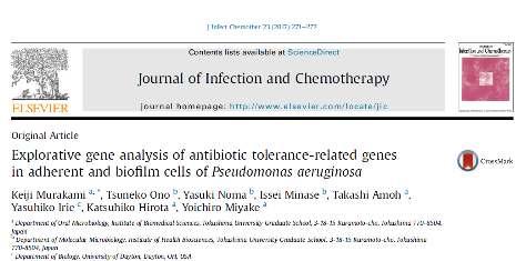 Güncel yaklaşımlar Biyofilm ile ilişkili genlerin