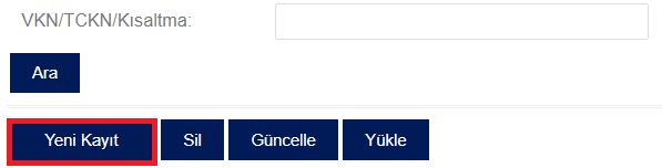 Adres Defterleri Adres Defteri kısmı, sıklıkla fatura oluşturduğunuz şirketlerin bilgilerini kayıt edebileceğiniz alandır.