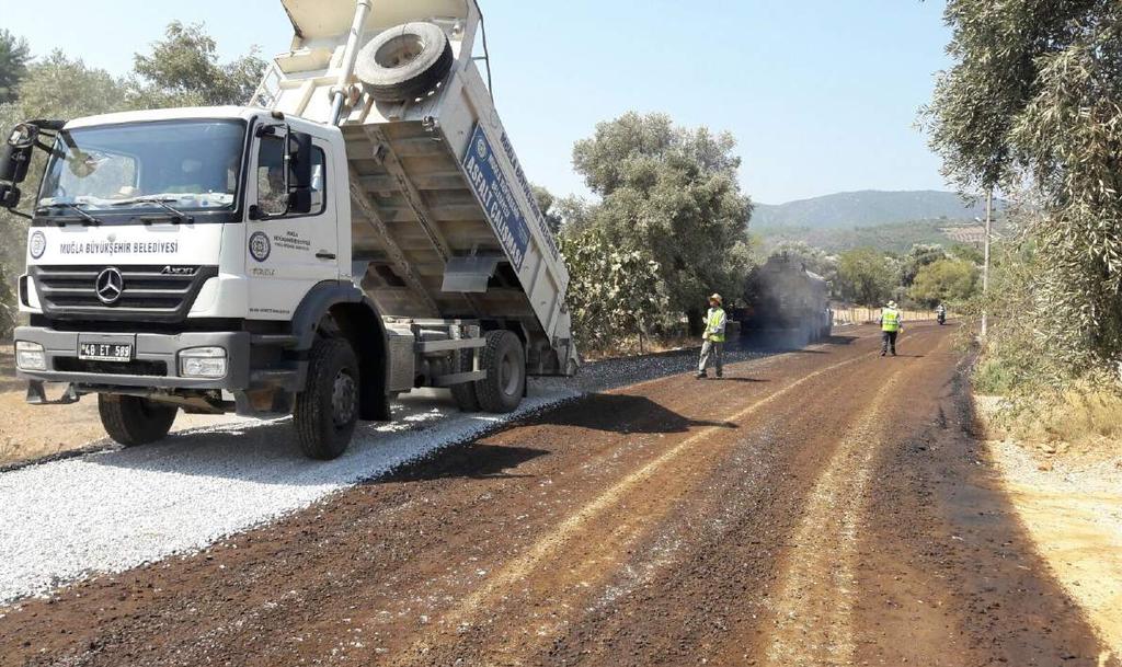 Bodrum Yollarına 26 Milyon 928 Bin Yatırım Bodrum ilçemizde bugüne kadar Büyükşehir Belediyemiz sorumluluğundaki 174 kilometre