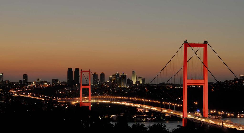 Türkiye nin 2009 yılı gelen yabancı turist sayısı ise 25,5 milyon kişidir. Tablo 4 Dü