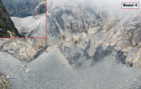 Foto 8: Verçenik Dağı nın kuzey yamaçlarında yer alan dördüncü buzul, dik bir yamaca yamanmış durumdadır.