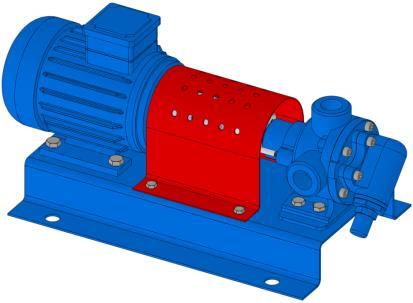 COUPLING DIMENSIONS MOTOR VE