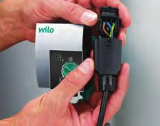 Sirkülasyon ızlı ve kolay elektrik bağlantısı için Wilo Connector Wilo-Yonos