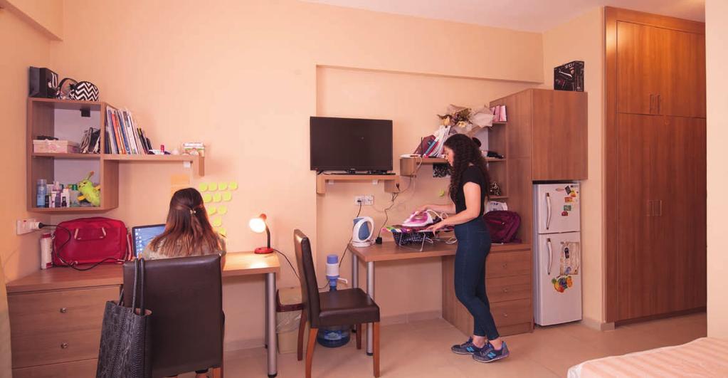 Kampüs çevresinde ve tümüyle bir üniversite kenti olan Gazimağusa içerisinde, özellikle öğrenci barınmasına yönelik olarak hizmet veren çok sayıda özel yurt binası