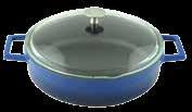 23 SAUCE PAN, Round YUVARLAK SOS TENCERESİ LV TJN 27 K27 w: 26,5 cm l: 32,3 cm h: 20 cm 2,10 lt 4 3,70 kg Description: Round Tajine Casserole with ceramic lid. Diameter(Ø)27 cm.