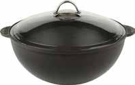 Kenar: 3mm. ROUND DEEP CASSEROLE YUVARLAK DERİN TENCERE KAZAN LV Y KZ 30 K0 w: 32cm l: 36,5cm h:14cm 6,20 lt 8-12 5,00 kg Description: Round Deep Casserole. Diameter (Ø)30cm.