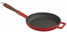 29 FRYING PANS KIZARTMA TAVALARI LV Y TV 24 K3 w: 25 cm l: 54,5 cm h:10,5 cm 1,32 lt 4 3,54 kg Description: Frying Pan, c/w wooden handles & Glass lid.