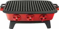 Bottom holder, Main Body, Wiremesh and upper barbeque grill are included. Dimension 36x45 cm.