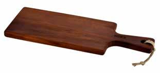 Malzeme / Kaplama: Iroko Ağacı / Doğal Renk. Malzeme Kalınlıkları: 1,8 cm. LV AS 294 IR 16 x 46 cm 1 0,73 kg Description: Wooden Service and Cutting Board, Spaecial Shape, Iroko Wood.