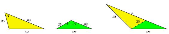 3 4 a b c c. 5 5 3 4 yazılabilir. a, b, c ler doğal sayılar olduklarıda a, b c, c üçlüsü bir 5 5 Pyhagorea üçlüsü olalıdır. Yai; 3 4 a λ u v, b c λ u v, c λ uv.