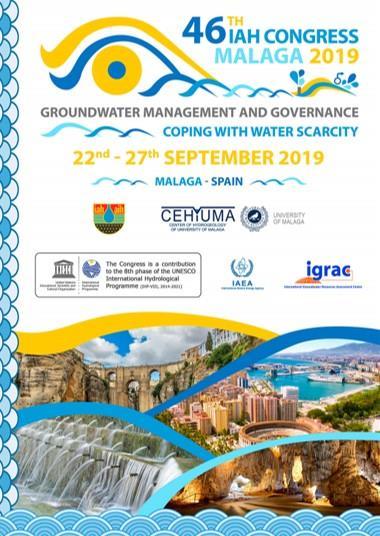 46. IAH Kongresi (46 th IAH (International Association of Hydrogeologists) Congress) Yeraltısuyu Yönetimi ve Yönetişimi - Su Kıtlığı ile Başa Çıkma (Groundwater Management and Governance Coping with