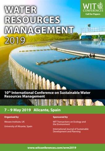 10. Uluslararası Sürdürülebilir Su Kaynakları Yönetimi Konferansı (10 th International Conference on Sustainable Water Resources Management) İçinde yeraltısuyu, su kalitesi ve kirlilik kontrolü, su