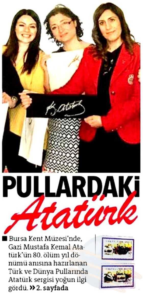 PULLARDAKI ATATÜRK Yayın Adı : Hürriyet Bursa