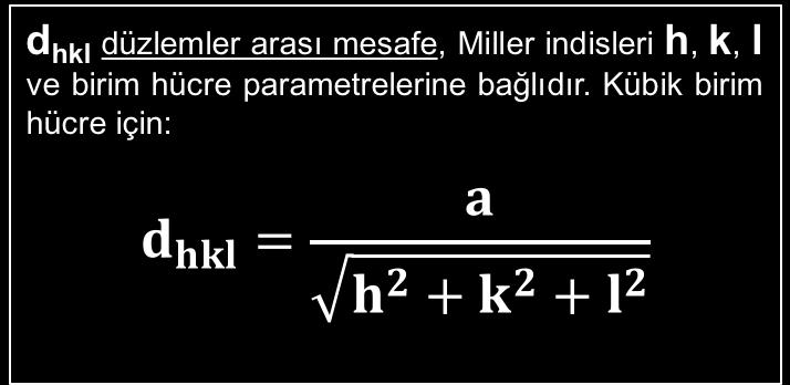 3. X-Işını Kırınımı: Kristal