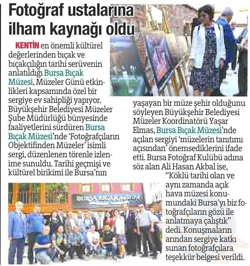 FOTOGRAF ILHAM KAYNAGI Yayın Adı : Bursa