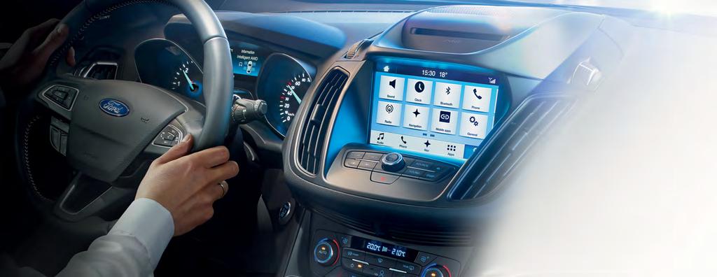 Applink ve dokunmatik ekranıyla Ford SYNC 3 Anında sesinize bağlanır, dokunuşunuza cevap verir. Türkçe Sesli Kontrol özelliğine sahip SYNC 3 teknolojisi sürüş keyfinizi bambaşka bir seviyeye taşıyor.