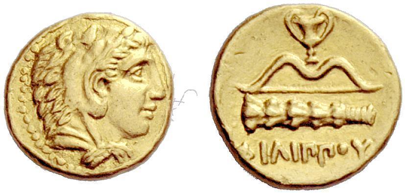 MÖ.338 de II. Filip'in Yunanlara karşı kazandığı Kaironeya Çarpışması'nda ordunun sol kanadını komuta etti. MÖ.
