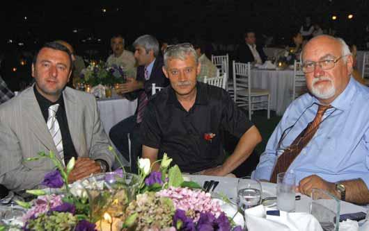 Osman Gencer ve Bülent Zarif ile.