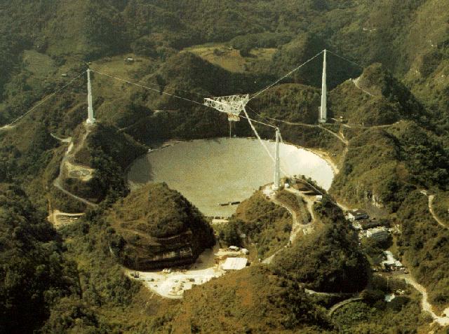 Arecibo Radyo Teleskop (Puerto Rico)