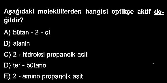 Not: Optikçe aktif