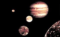 Jüpiter in 4 uydusunu bularak ilk defa Yer