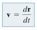1.2. Eğrisel Hareket Konum: Sabit O noktasından ölçülen parçacığın konumu r = r(t) konum vektörüyle gösterilir.