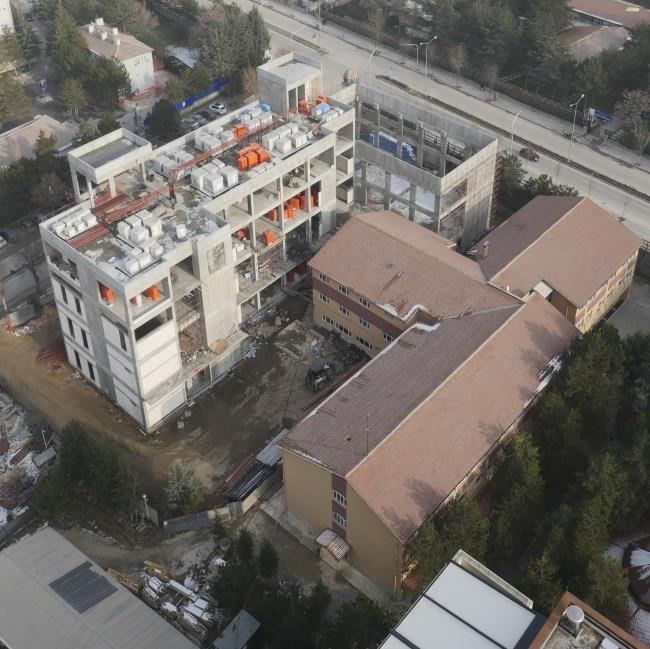 180 m²) geçici kabul çalışmaları, ÖSYM Binası (6.