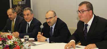 Türkiye Ziraat Odaları Birliği, Karadeniz ve İstanbul Fındık Mamulleri İhracatçıları Birliği nin temsilcileri ile önemli fındık sanayicisi ve ihracatçıları katıldılar.