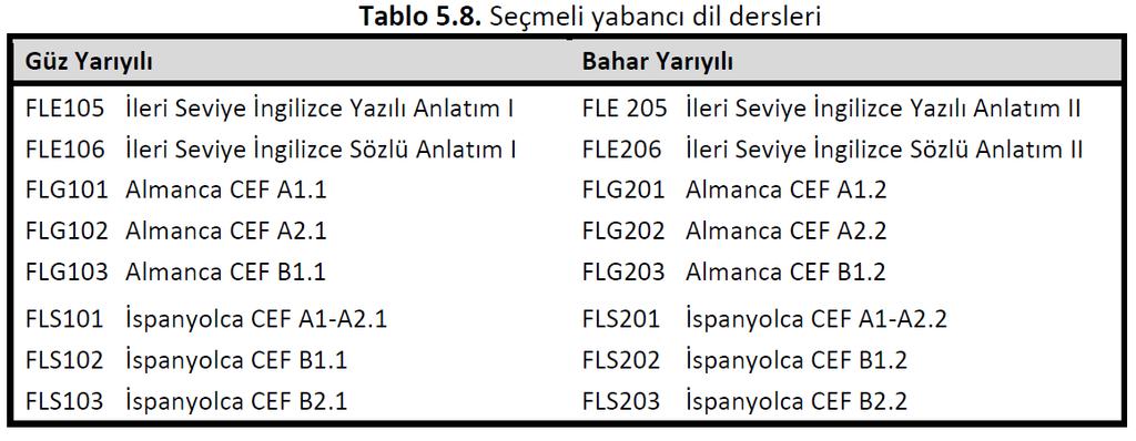 Fransızca Eğitim, Yabancı Dil Eğitimi Merkezi Yerleştirme Sınavı ile gelen öğrenciler B1-B2 seviyesinde Fransızca Hazırlık eğitimini tamamlayarak ilgili lisans programlarına devam ederler İlk iki