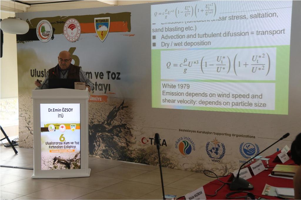 8 UNCCD, diğer paydaşlarla (UNEP, WMO gibi) birlikte SDS Kaynak Haritası ile Küresel Hassasiyet Haritasını hazırlamakta olduğunu ve bu çalışmaların diğer ülkelere SDS sorunlarına çözüm bulma