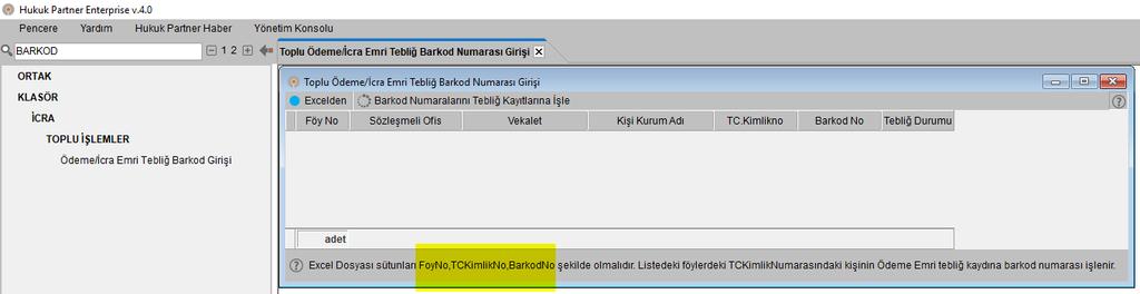 Sorgulama yapılan sistemde sonuçlar İngilizceye döndüğü için gerekli uyum çalışması yapılmıştır.